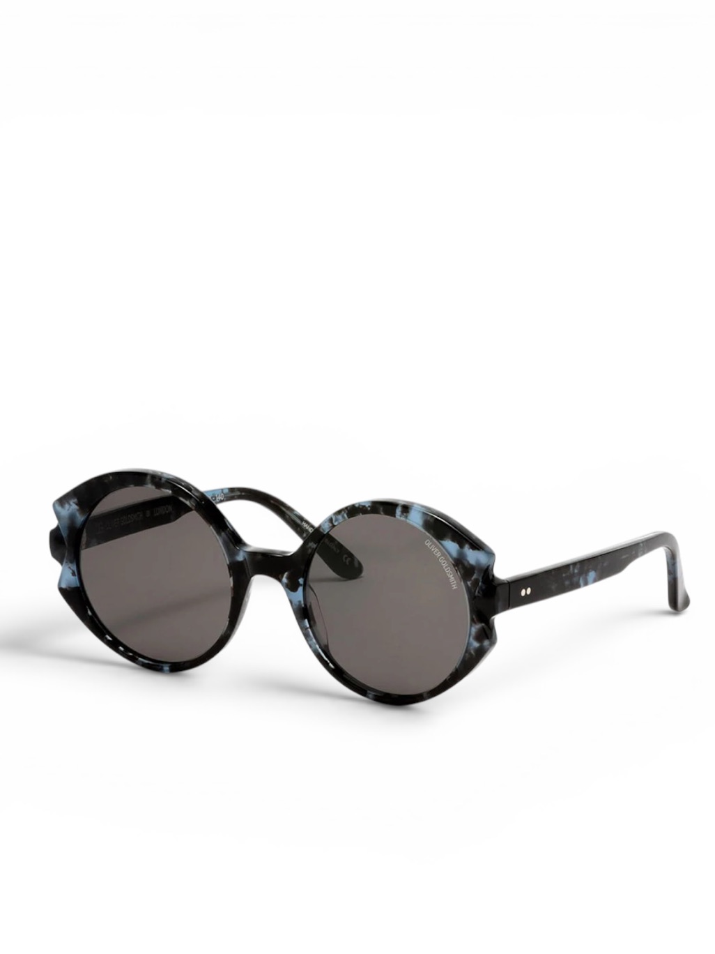 Oliver Goldsmith Handmade ‘Circle Line’ Sunglasses In Rain — image 2 of 8